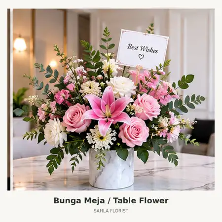 Bunga Meja Mega Mas Manado