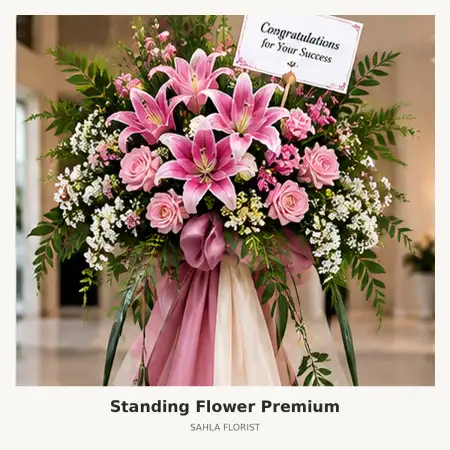 Standing Flowers Mega Mas Manado